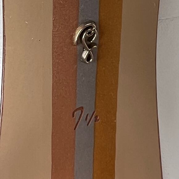 Sam Edelman Hazel Suede Pointed Toe Pump White Women's 7.5M Tried On - Picture 10 of 11